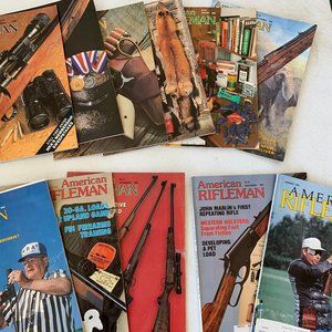Lot of 11 American Rifleman Magazine 1981-1983